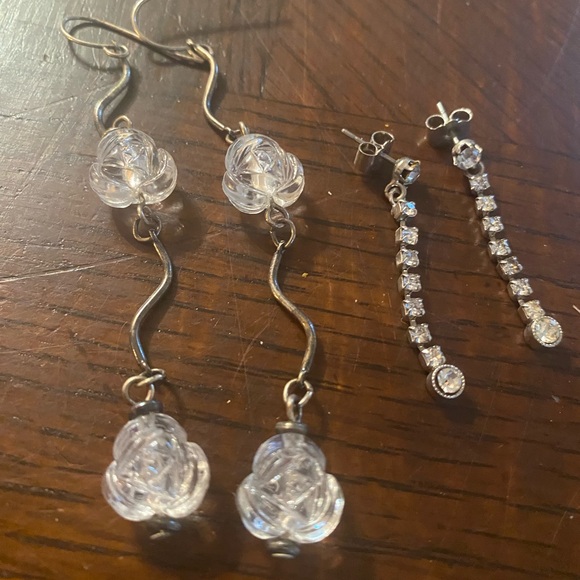 Vintage lot of earrings various styles - Picture 10 of 13